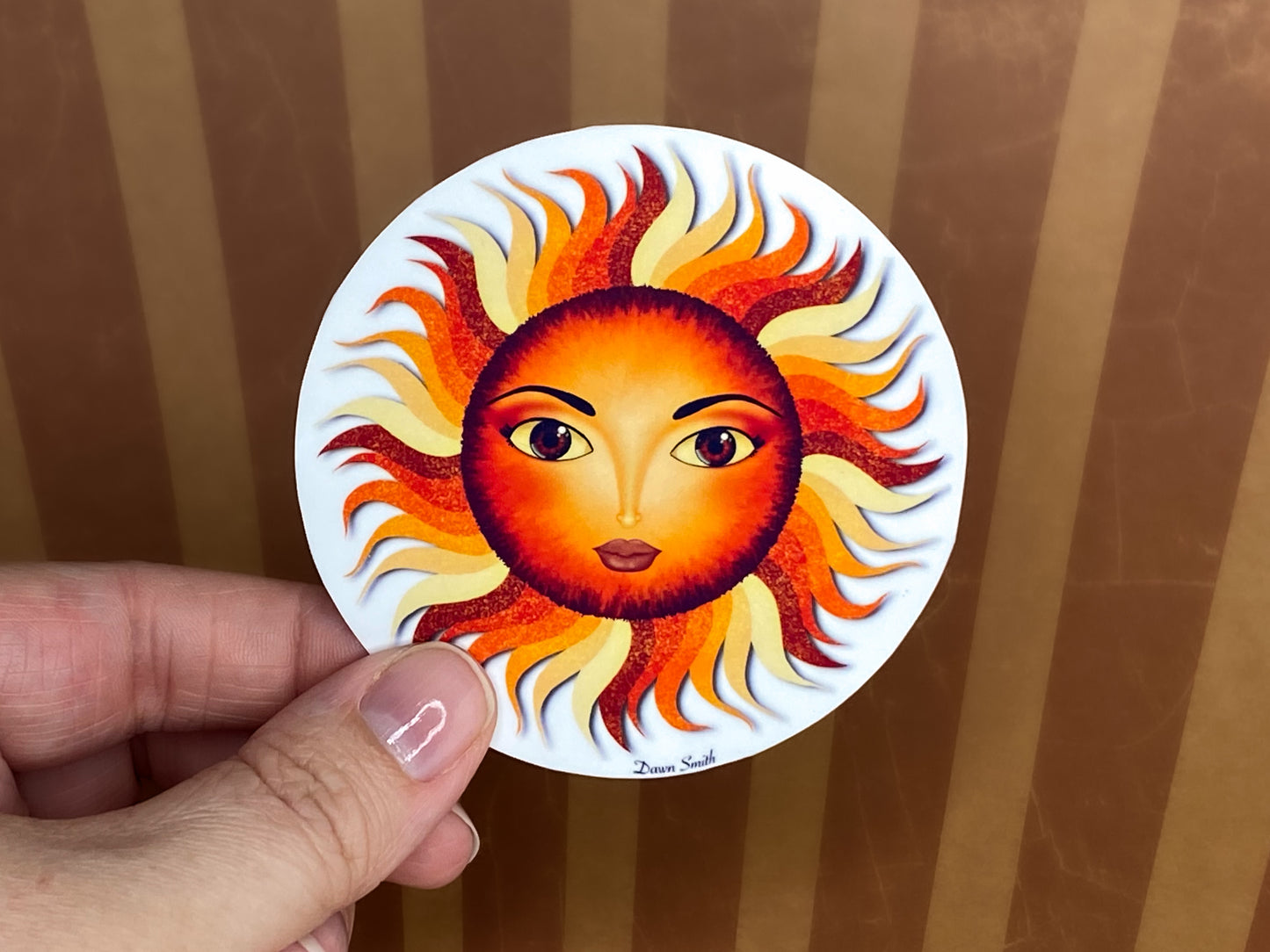 Sun Goddess Sticker