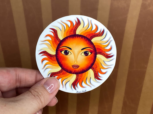 Sun Goddess Sticker