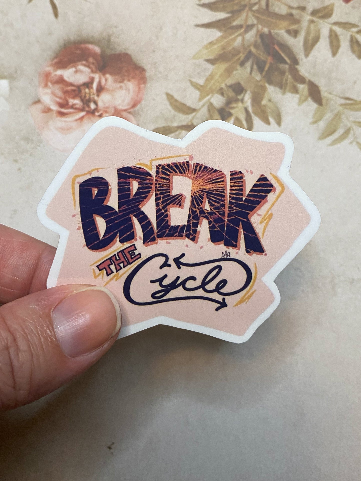 Break the Cycle Sticker