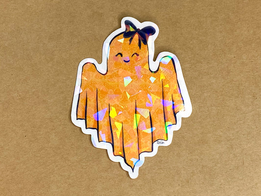 Lacy Ghost Sticker