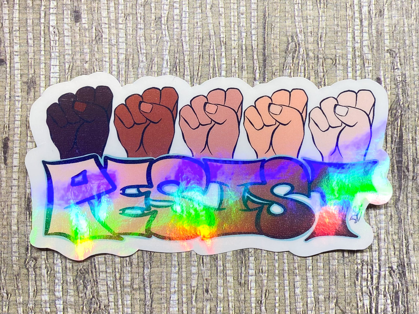 Resist 1 Sticker